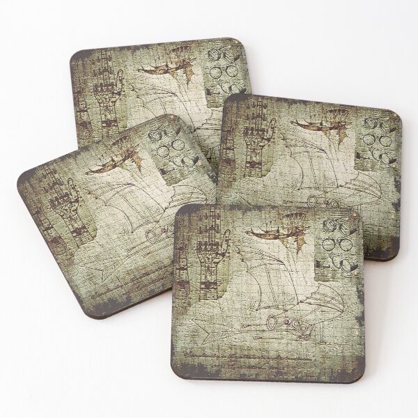 Item preview, Leonardo Da Vinci's Flying Machine designed and sold by Steampunkcrono.