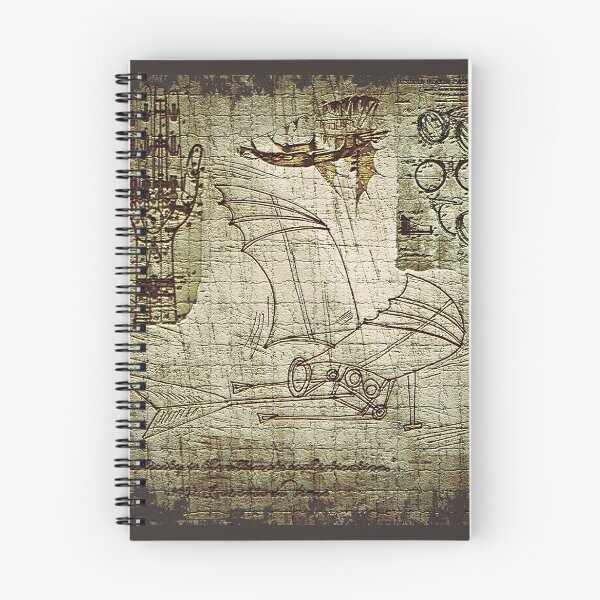 Item preview, Leonardo Da Vinci's Flying Machine designed and sold by Steampunkcrono.
