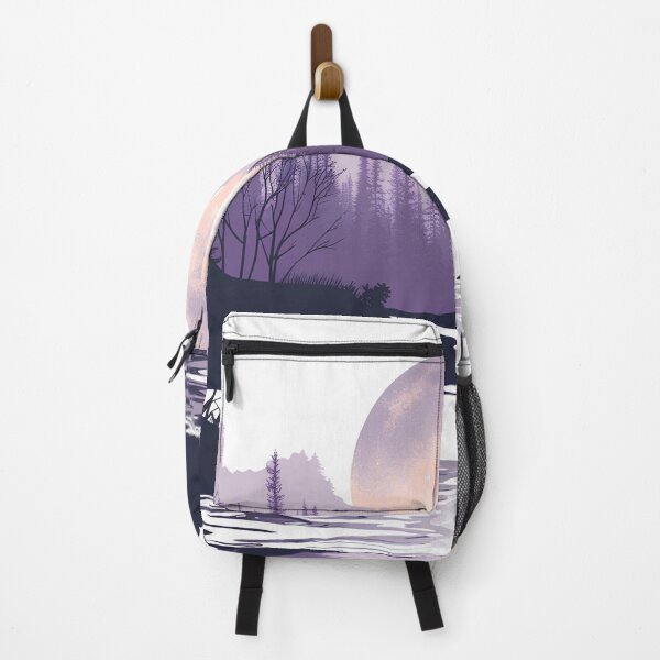 Item preview, Fox in purple landscape designed and sold by randrdesign.