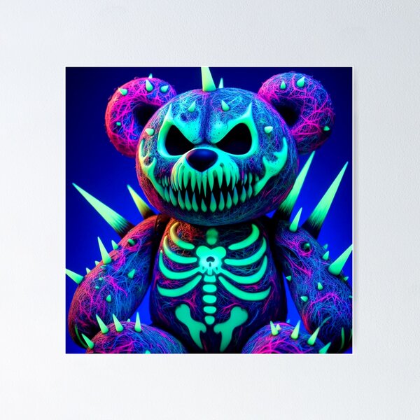 Item preview, OrganicPunk Teddy Bear Version 4 designed and sold by PixaPexel.
