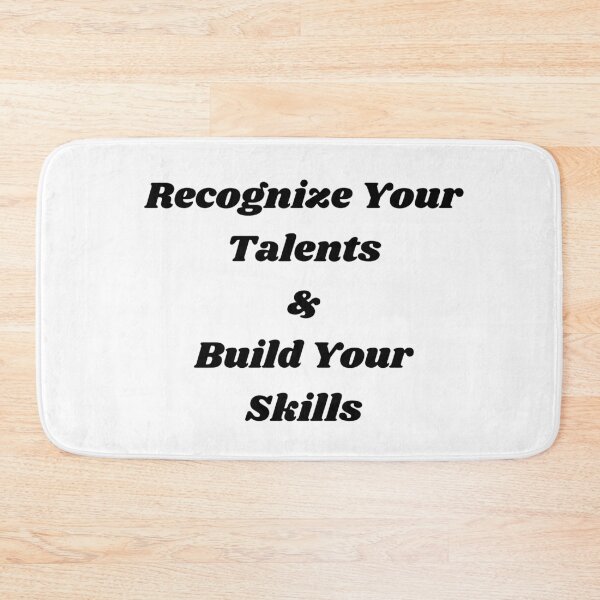 Item preview, Recognize Your Talents & Build Your Skills designed and sold by ShaunSandhu.