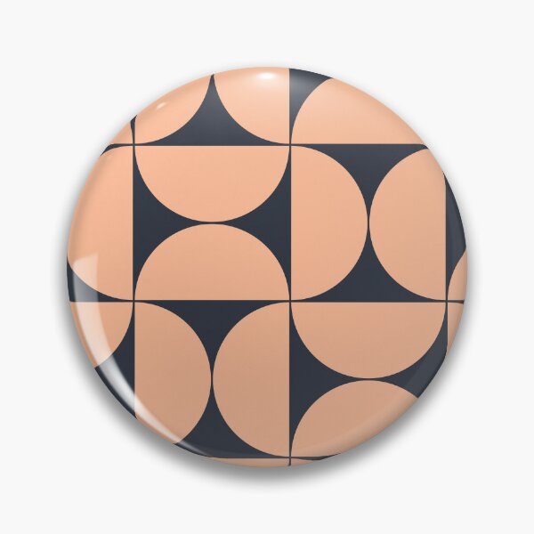 Item preview, Mid-Century Modern Pattern No.62 - Blueberry and Peach Fuzz designed and sold by Zoltan Ratko.