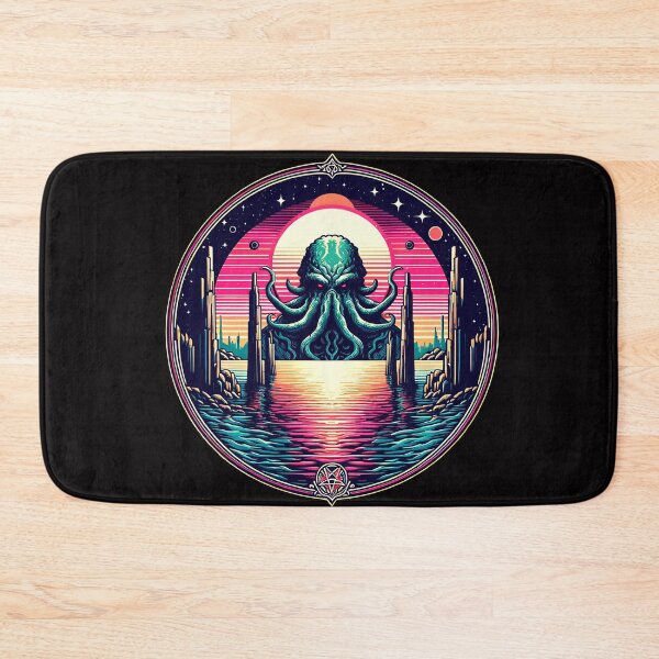 Item preview, Vaporwave Abyss: Cthulhu's Resonant Awakening designed and sold by MysticVault.