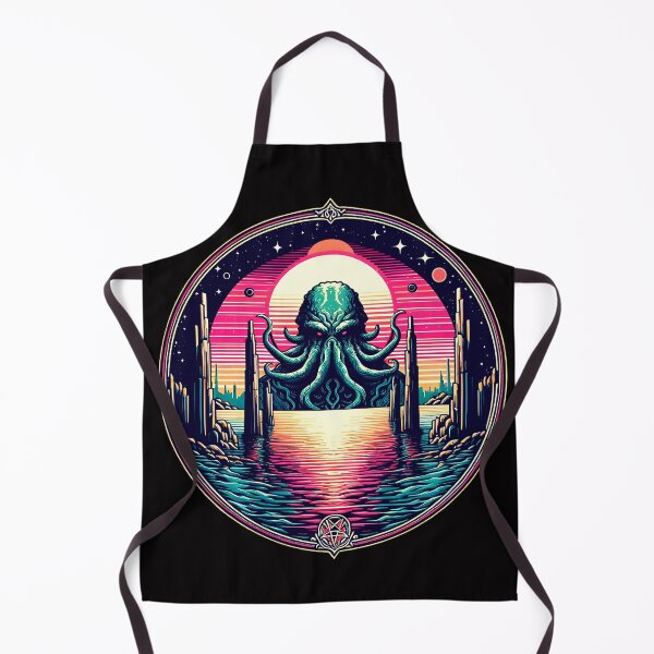 Item preview, Vaporwave Abyss: Cthulhu's Resonant Awakening designed and sold by MysticVault.