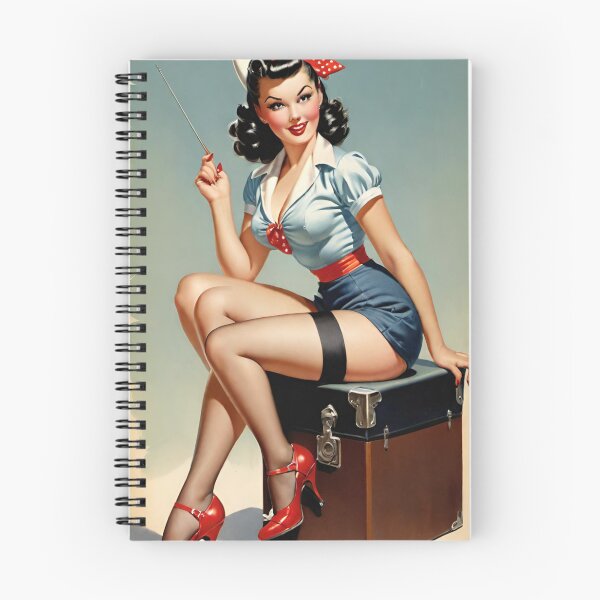 Artikelvorschau, Pin-Up der 1950er Jahre entworfen und verkauft von TatBreeze.