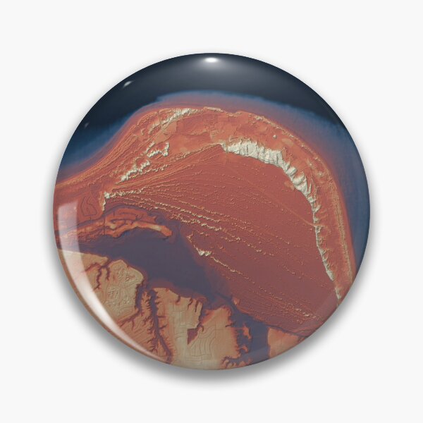 Item preview, Cape Henry, Virginia Beach map in italian sunset colors designed and sold by DreamingBeetle.