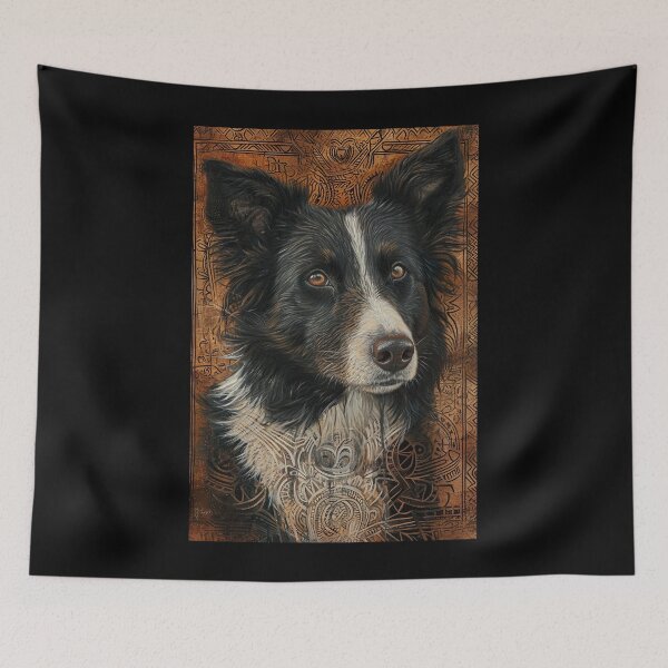 Item preview, Cute Border Collie designed and sold by Yogimeister.