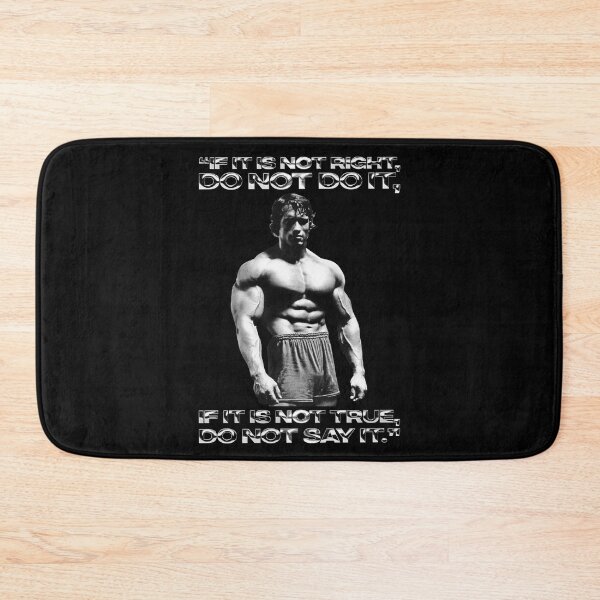 Item preview, Stoic Quote “If it is not right, do not do it, if it is not true, do not say it.” Arnold Schwarzenegger Fan art designed and sold by HuzaifaNaveedh.