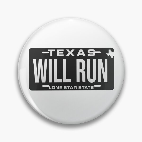 Item preview, Will Run License Plate designed and sold by SpongeBlyat.
