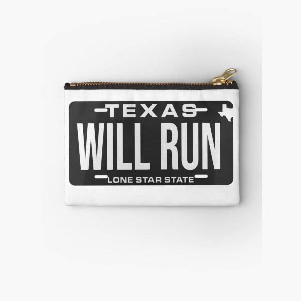Item preview, Will Run License Plate designed and sold by SpongeBlyat.