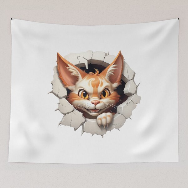 Item preview, Cute Cat 3D designed and sold by FTS-Studio.