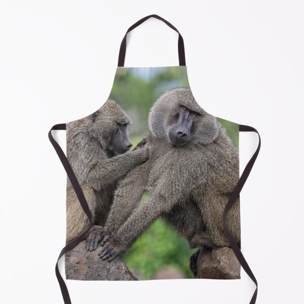 Item preview, Baboons Grooming Tanzania Africa designed and sold by PhotoArt by Joan Carroll.