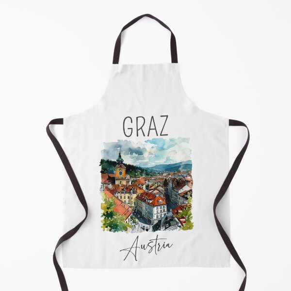 Item preview, Watercolor Design of Graz - Austria designed and sold by Sketch-Shack.