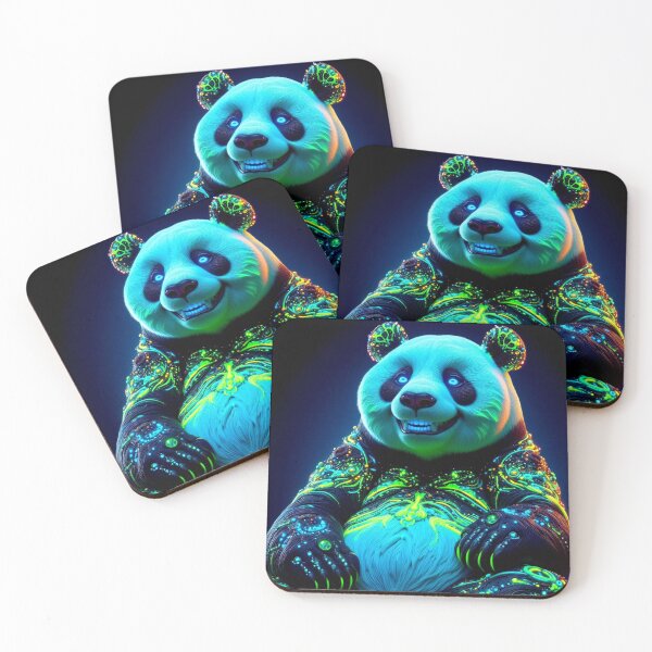 Item preview, OrganicPunk Panda Bear Version 4 designed and sold by PixaPexel.