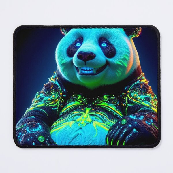 Item preview, OrganicPunk Panda Bear Version 4 designed and sold by PixaPexel.