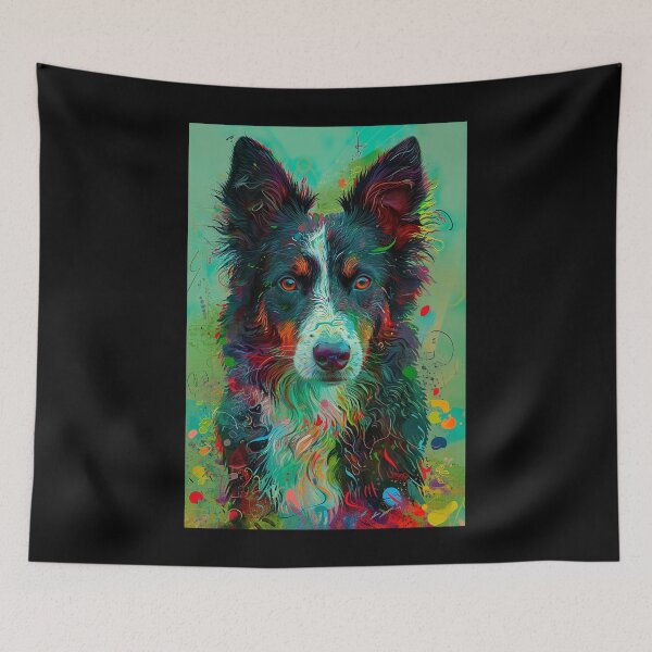 Item preview, Cute Border Collie designed and sold by Yogimeister.