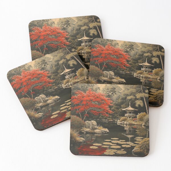 Item preview, Tranquil Cherry Blossom Tree Overlooking a River designed and sold by dcrc.