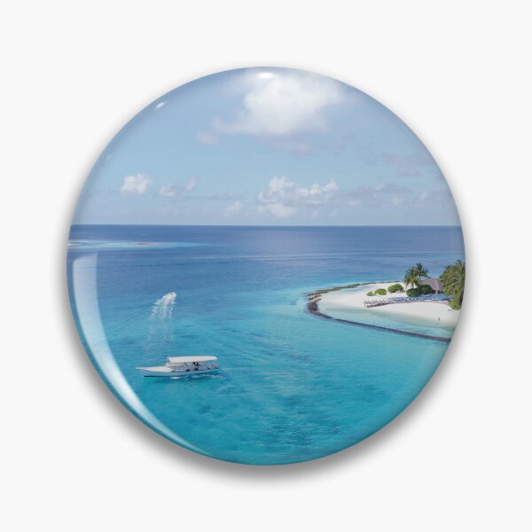 Item preview, Luxury Yacht At Resort Island Beach designed and sold by RelaxingEscapes.