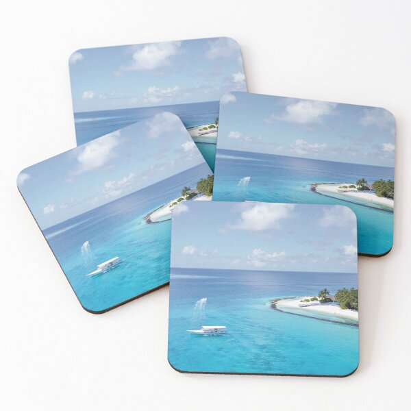 Item preview, Luxury Yacht At Resort Island Beach designed and sold by RelaxingEscapes.