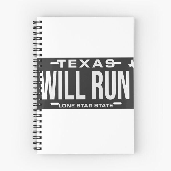 Item preview, Will Run License Plate designed and sold by SpongeBlyat.