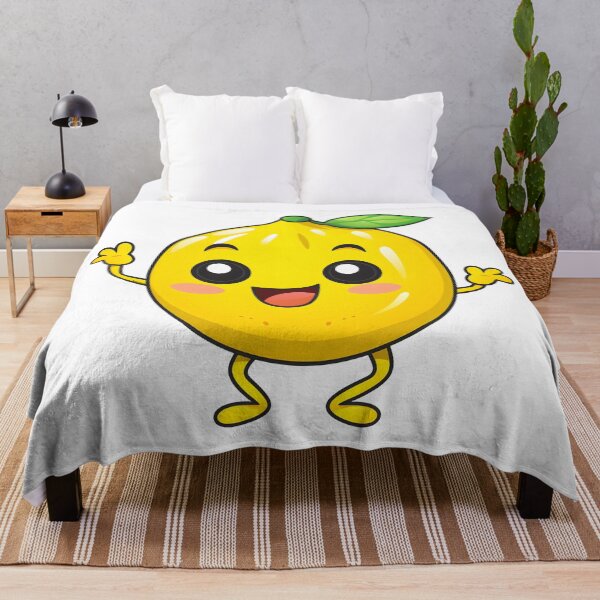 Item preview, Cute Kawaii Dancing Lemon designed and sold by Leonardo Palumbo.