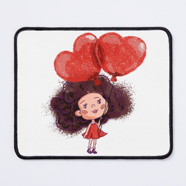 Item preview, Girl with balloons designed and sold by Mashusha-art.