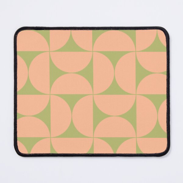 Item preview, Mid-Century Modern Pattern No.63 - Green Banana and Peach Fuzz designed and sold by Zoltan Ratko.