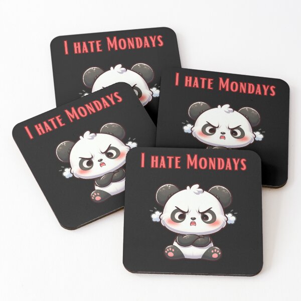 Item preview, I hate Mondays  designed and sold by BuyMeifYouLike.