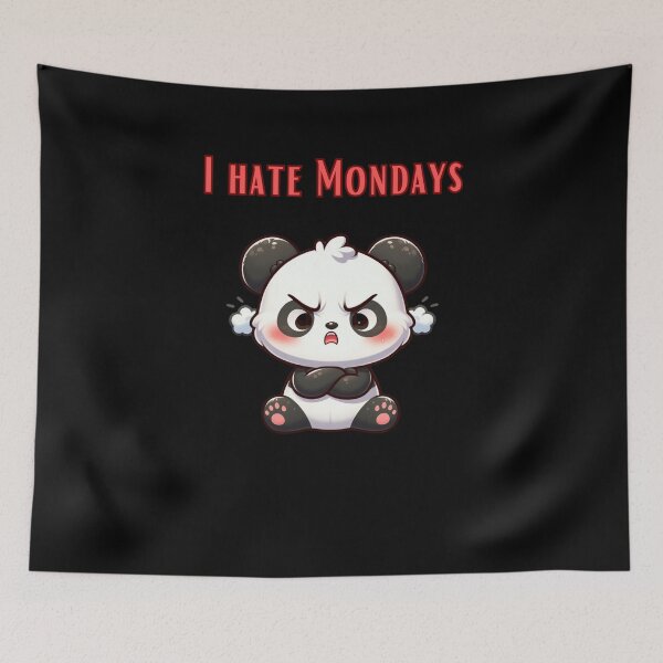 Item preview, I hate Mondays  designed and sold by BuyMeifYouLike.