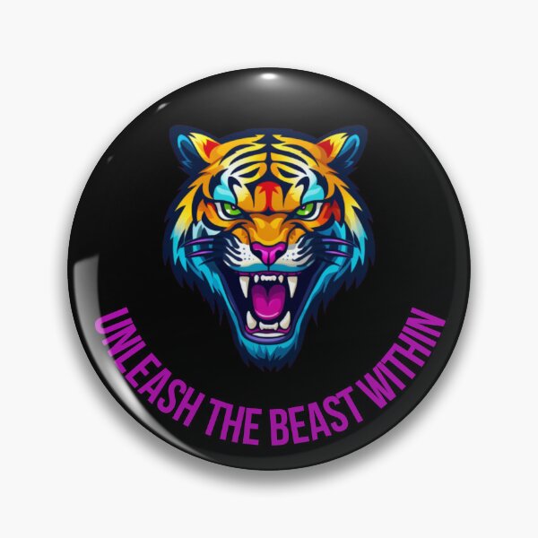 Item preview, Unleash the Tiger Within project. designed and sold by MillennialsArt.