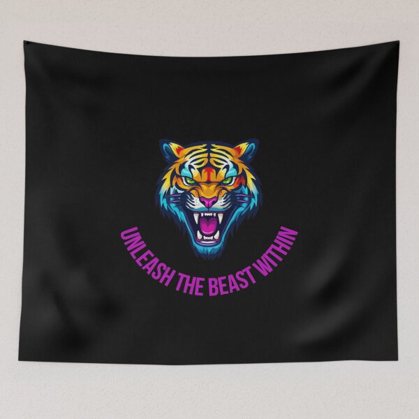 Item preview, Unleash the Tiger Within project. designed and sold by MillennialsArt.