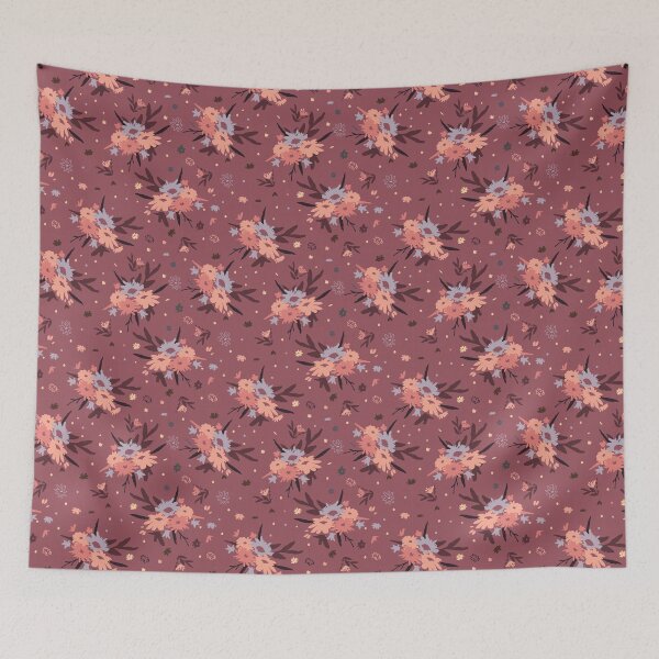 Item preview, Cute Hand drawing floral Pattern  designed and sold by VaskanianArt.