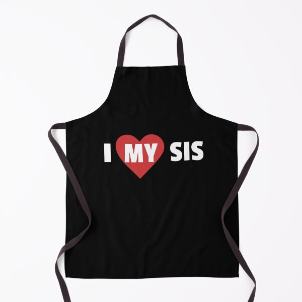 Item preview, I love My Sis, love, love my sis, sister, siblings, heart designed and sold by MeringueMango.