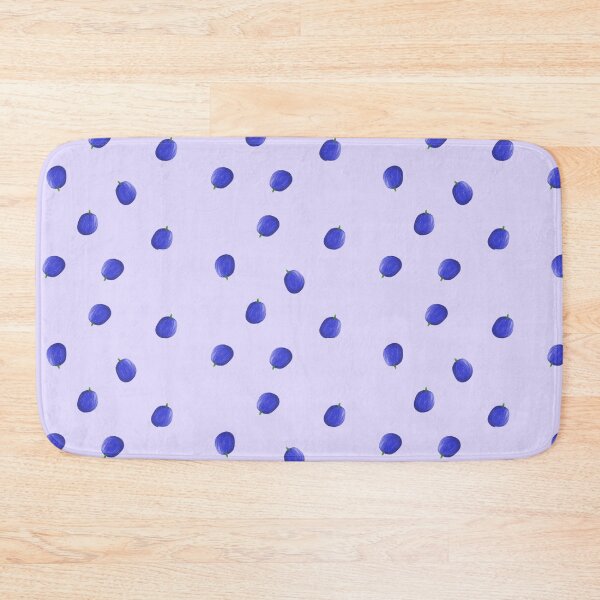 Item preview, cute illustrated purple plum design designed and sold by moonbean-art.