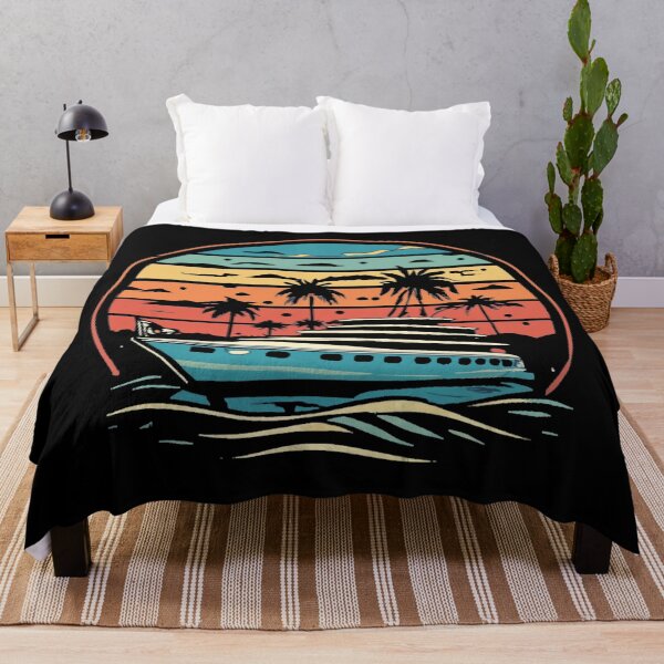 Item preview, Vintage colors sunset groundhog yacht designed and sold by desinganddecor.