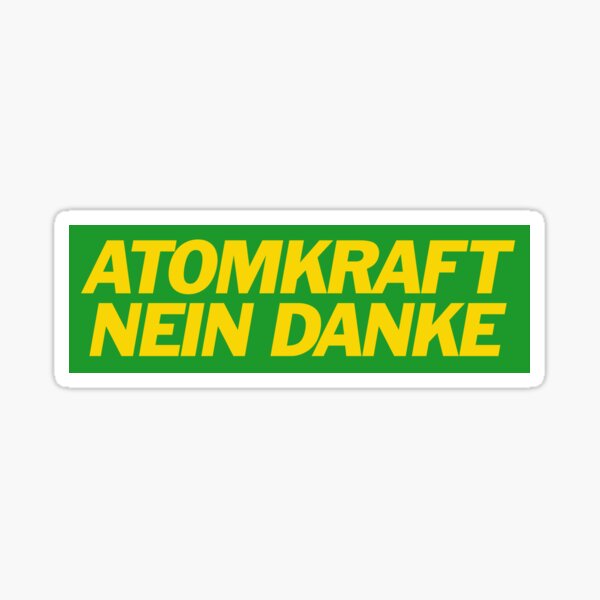 Anti Bündnis 90 / Die Grünen Design Sticker for Sale by