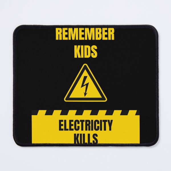 Item preview, Remember Kids Electricity Kills Funny Gifts for Electricians designed and sold by Kusza.