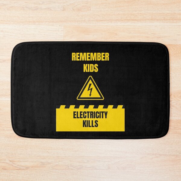 Item preview, Remember Kids Electricity Kills Funny Gifts for Electricians designed and sold by Kusza.