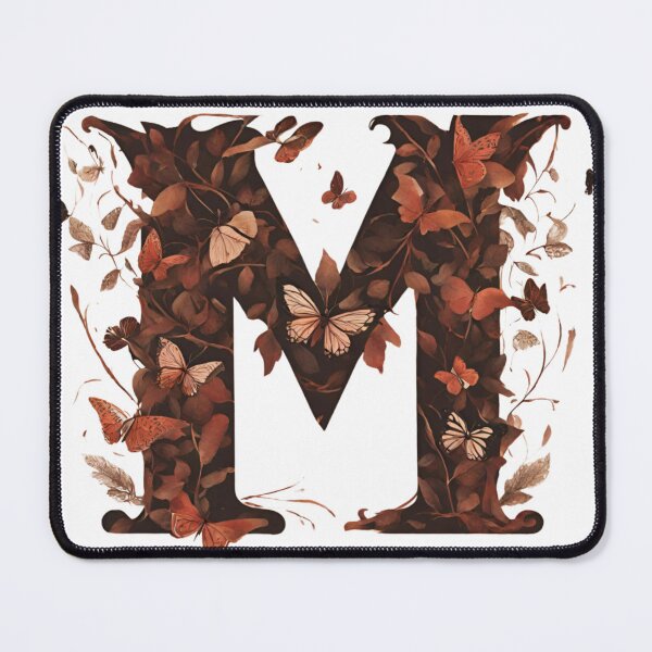 Item preview, Letter M with butterflies designed and sold by Shinery2023.