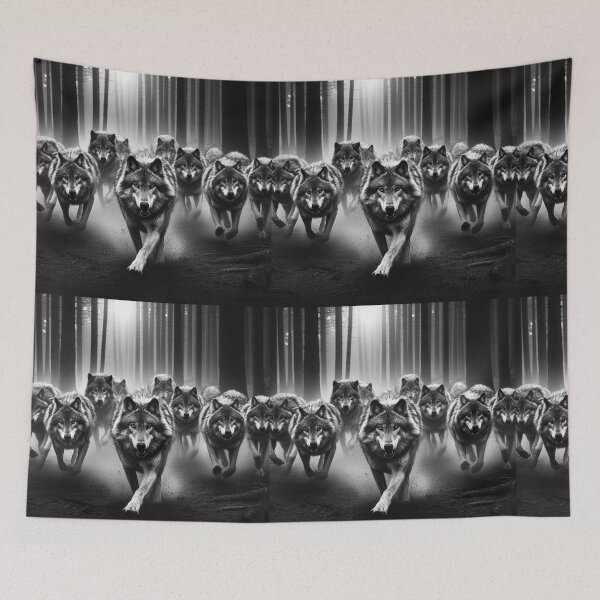 Item preview, A pack of wolves  designed and sold by MindsAtelier.