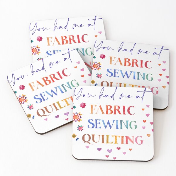 Item preview, You had me at fabric, sewing, quilting designed and sold by Katarina Roccella.