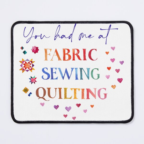 Item preview, You had me at fabric, sewing, quilting designed and sold by Katarina Roccella.