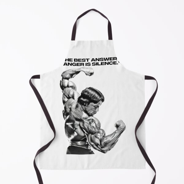 Item preview, Stoic Quote ”The best answer to anger is silence.” Arnold Schwarzenegger fan art designed and sold by HuzaifaNaveedh.