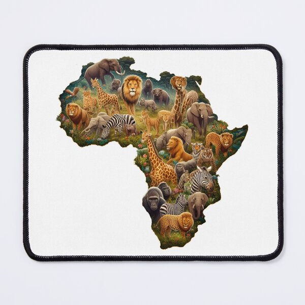 Item preview, Africa map designed and sold by Ethiopia Tebeb.