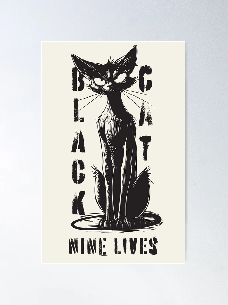 Black Cat Nine Lives