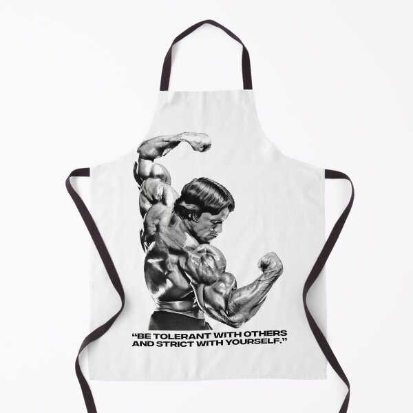 Item preview, Stoic Quote “Be tolerant with others and strict with yourself.” Arnold Schwarzenegger fan art designed and sold by HuzaifaNaveedh.