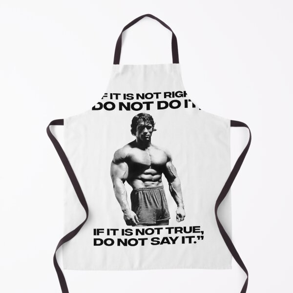 Item preview, Stoic Quote “If it is not right, do not do it, if it is not true, do not say it.” Arnold Schwarzenegger Fan art designed and sold by HuzaifaNaveedh.