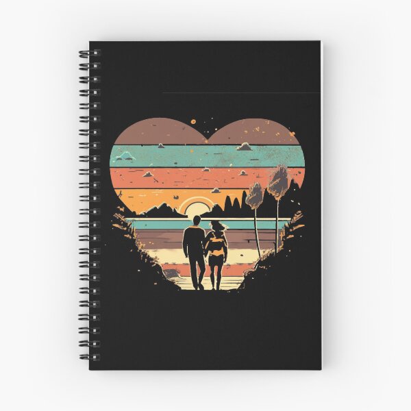 Item preview, Vintage colors sunset  lovers with romanti couple designed and sold by desinganddecor.