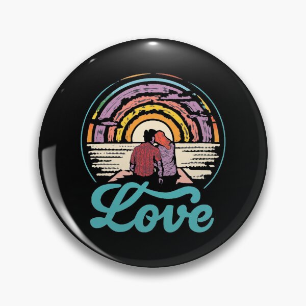 Item preview, Vintage colors sunset  lovers with romanti couple designed and sold by desinganddecor.