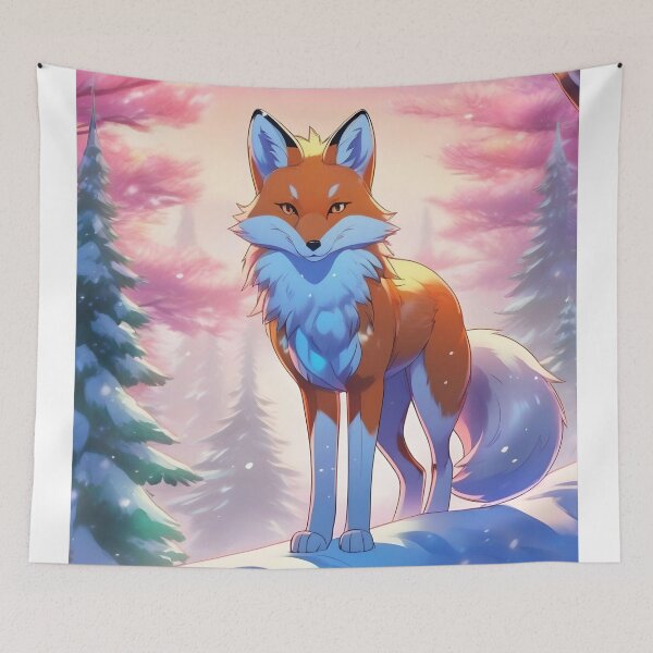 Item preview, Cute Fox likes winter designed and sold by zorkaa1.